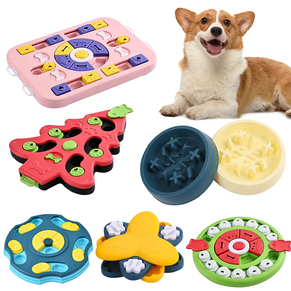 Dog Puzzle Feeder Toy - Cucciolo IQ Distributore di cibo Mangiare