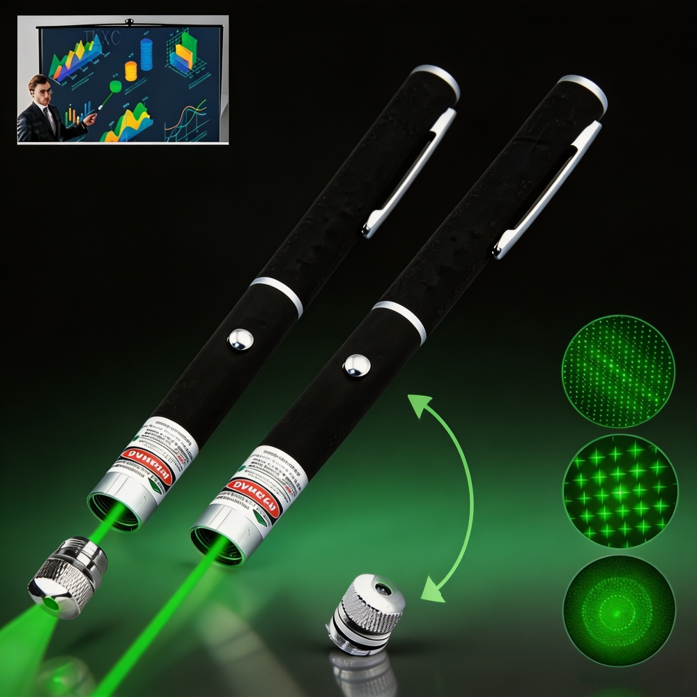 Laser Pointer Cat Toy Automatic - (Non Include Batterie) Puntatore Laser Verde