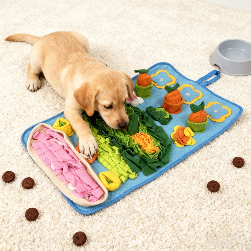 Snuffle Mat For Dogs - Tappetino Interattivo per Cani, Giocattolo Puzzle