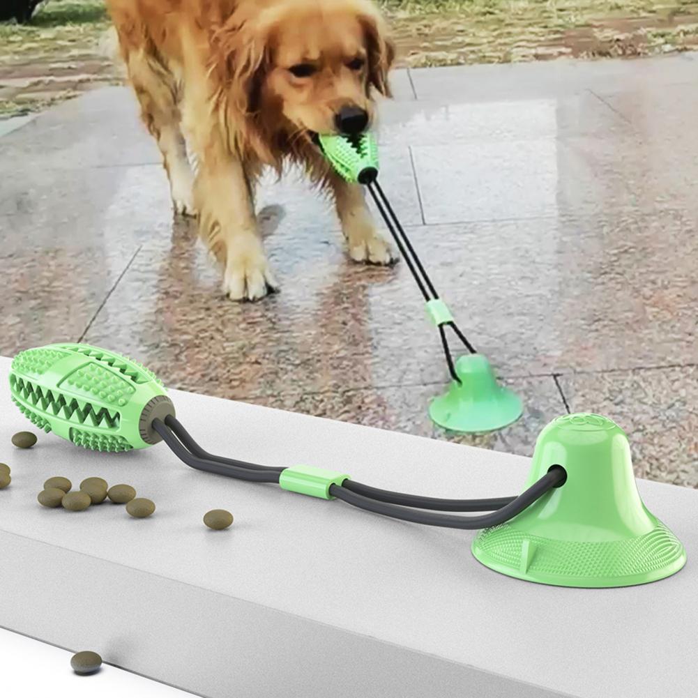 Suction Cup Dog Tug Toy - Giocattoli da masticare per cani per