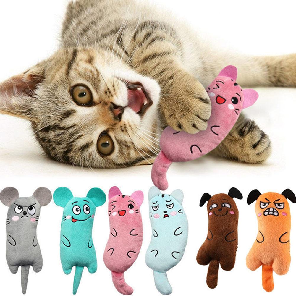Catnip Interactive Plush Mouse - Espressione del fumetto Giocattoli per gatti