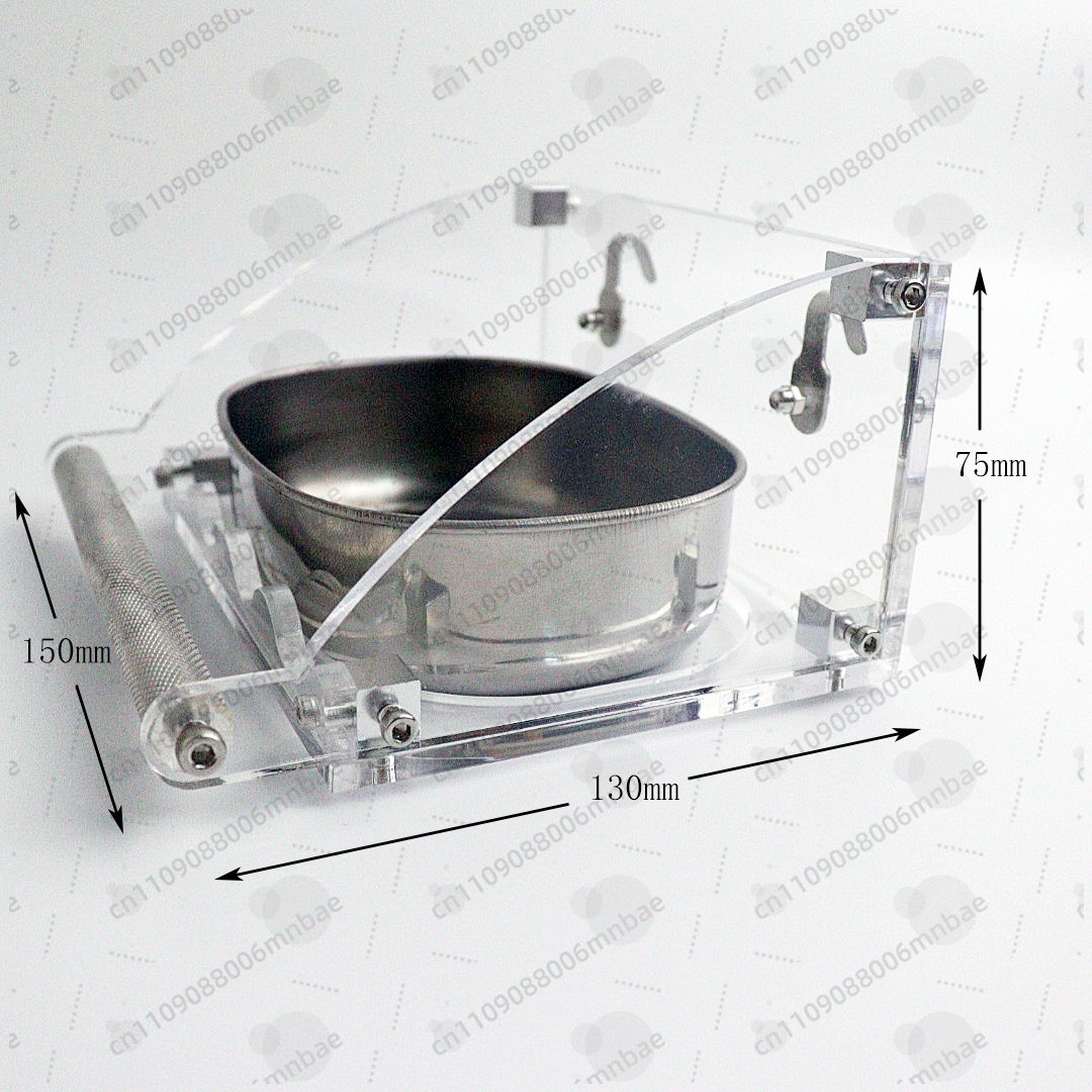 Pet Feeders - Ciotola per Pappagalli in Acciaio Inossidabile