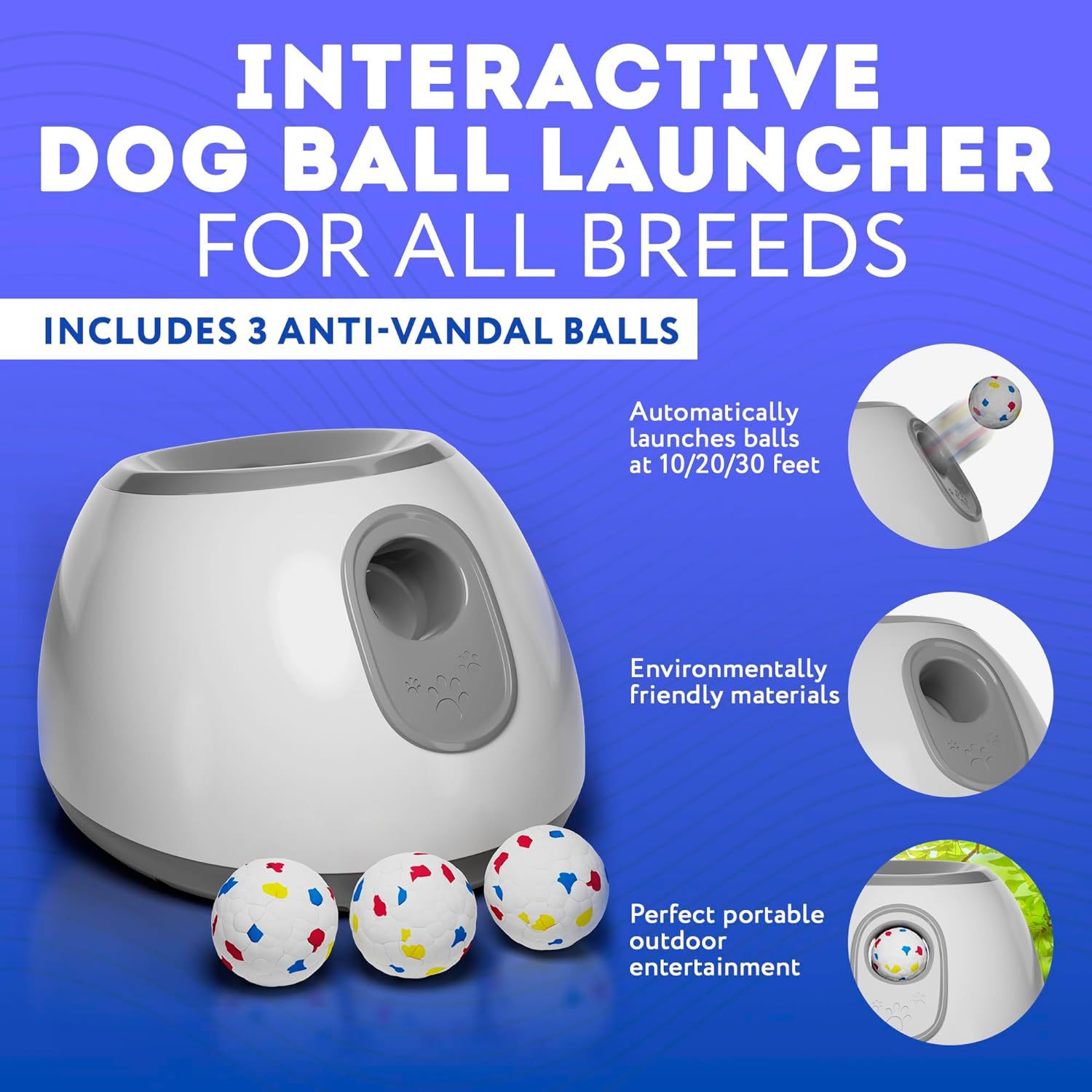Suction Cup Dog Tug Toy - Distributore Automatico di Palline per Cani,