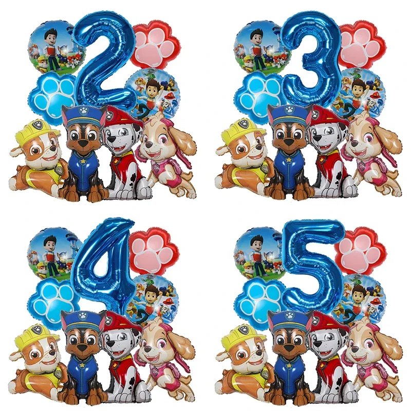 Dog Toys - Set di 9 Palloncini in Foil