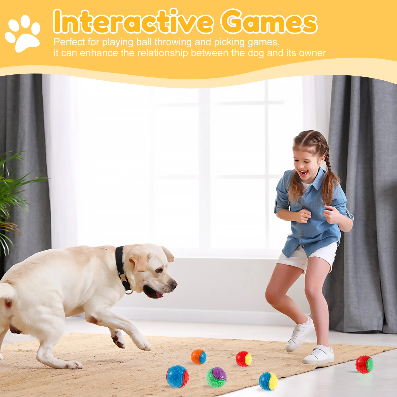 6/12 pezzi palline cigolanti p - Interactive Squeaky Plush Dog Toy recensione e prezzo