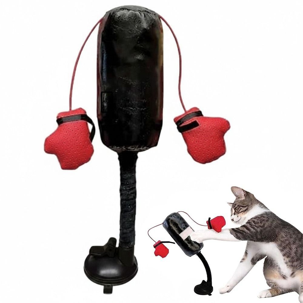 Giocattolo da boxe per gatti c - Interactive Squeaky Plush Dog Toy recensione e prezzo