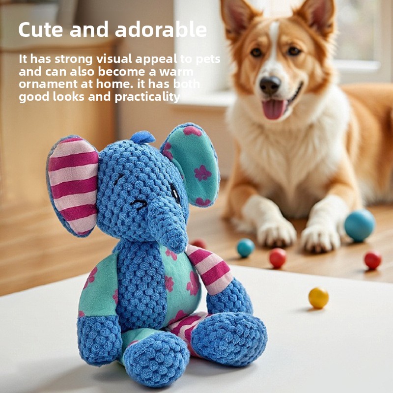 Giocattolo per cani in peluche - Interactive Squeaky Plush Dog Toy recensione e prezzo