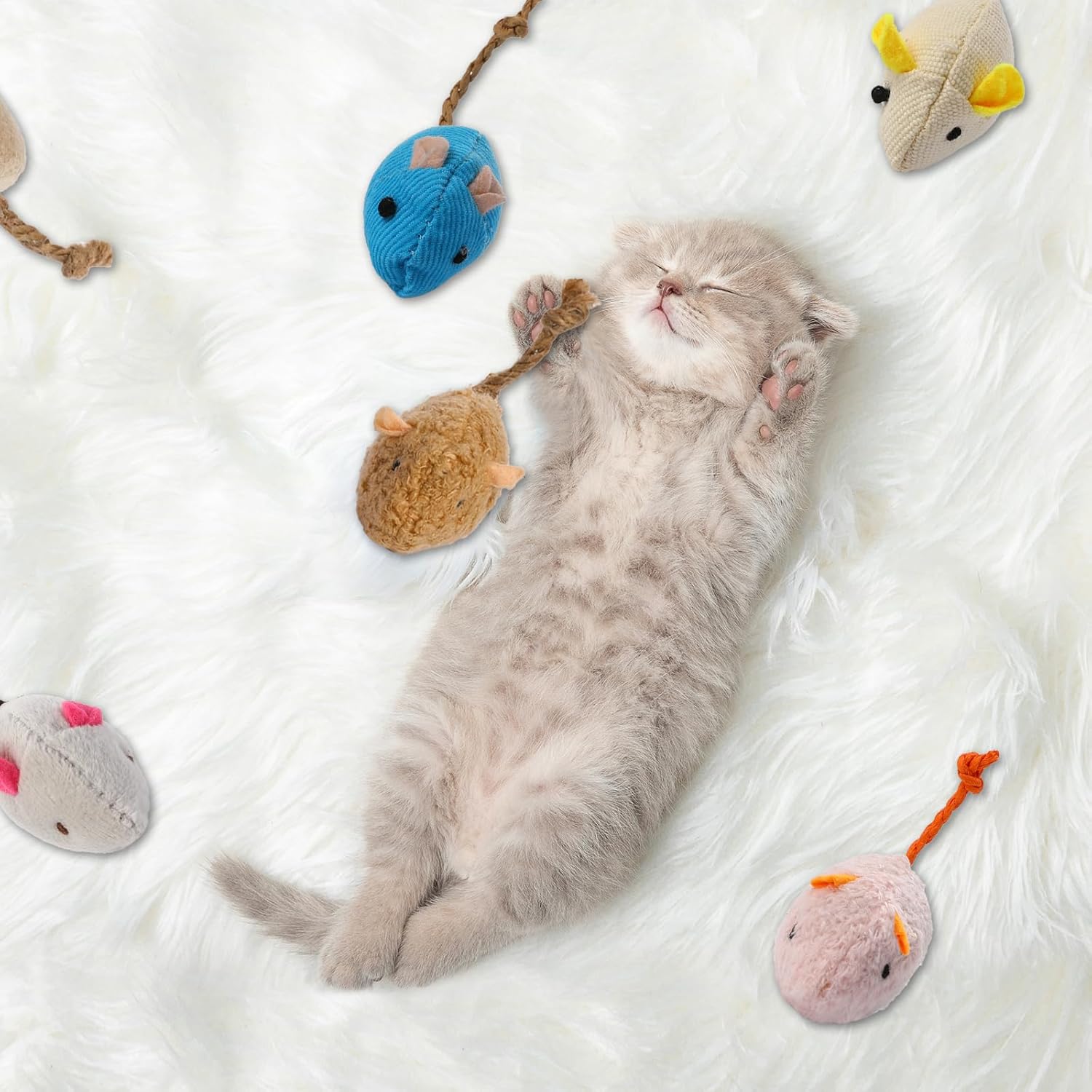 8 giocattoli interattivi per g - Catnip Interactive Plush Mouse recensione e prezzo