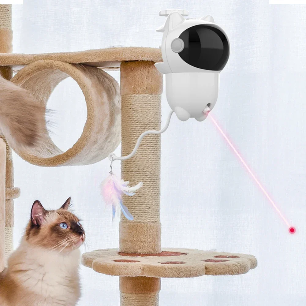 Giocattolo laser interattivo a - Laser Pointer Cat Toy Automatic recensione e prezzo