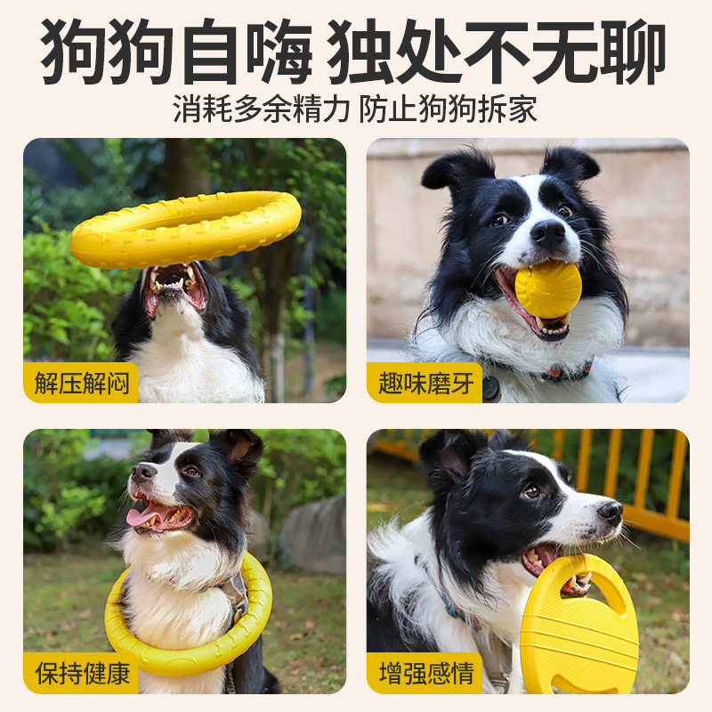 Disco Volante per Cani, Giocat - Flying Disc Dog Training Toy recensione e prezzo